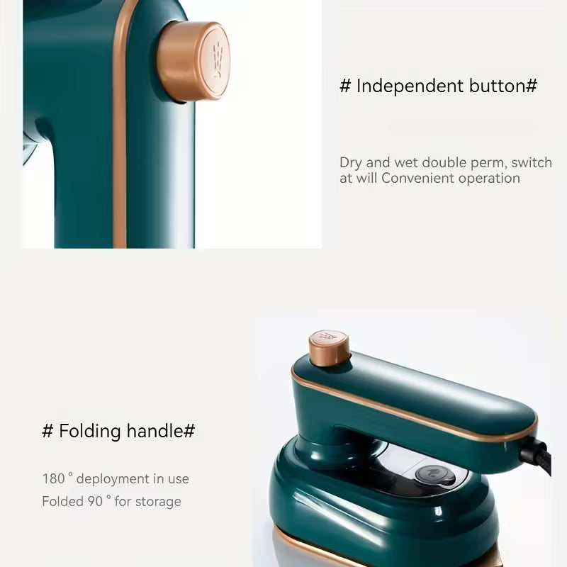 Portable Iron,Mini Wrinkle Removal Ironing Machine