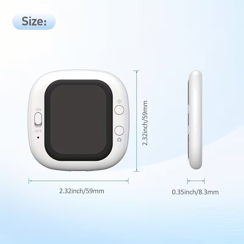 Mini Vlog Selfie Monitor Screen