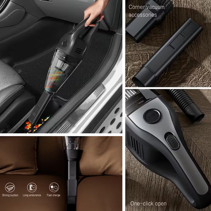 Portable Handheld Vacuum Cleaner for Home and Car