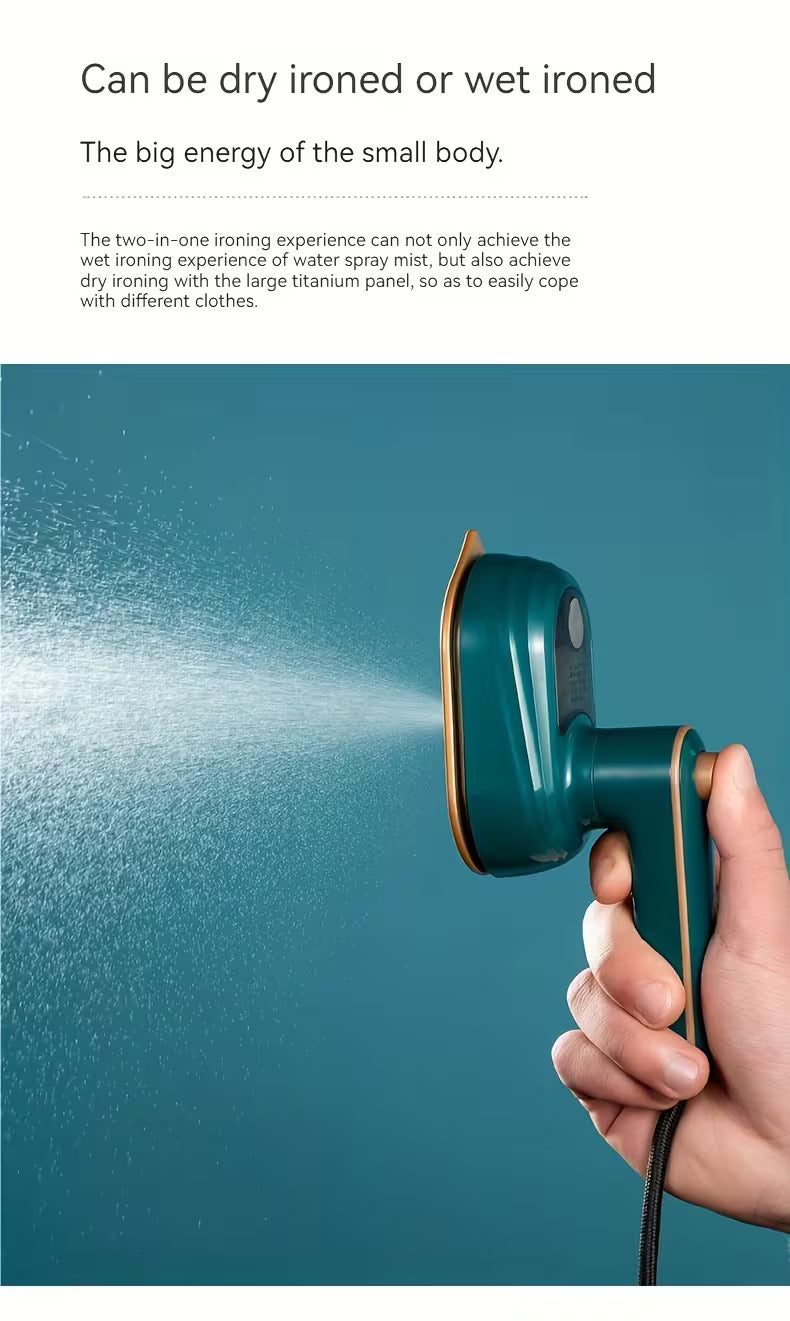 Portable Iron,Mini Wrinkle Removal Ironing Machine
