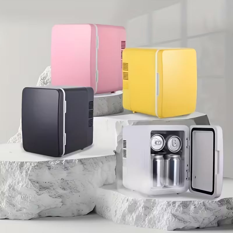 4L Car Refrigerator ; Mini Fridge Dual-Purpose