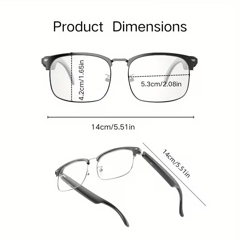 2025 Wireless AI Smart Glasses
